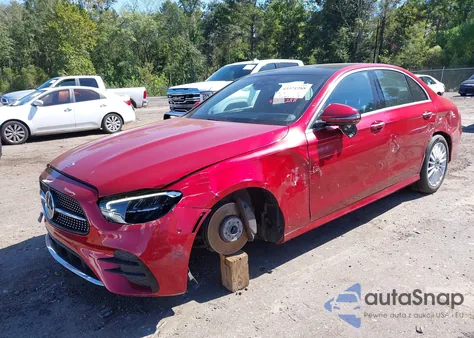 2022 Mercedes-Benz E 350 z USA, uszkodzony, nr VIN W1KZF8DB7NB097263